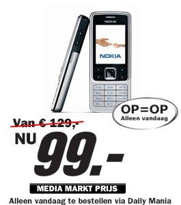 Daily Mania - Nokia - 6300 simlockvrij