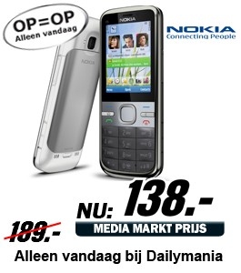 Daily Mania - Nokia C5 - Simlock vrije GSM Daily Mania - Nokia C5 - Simlock vrije GSM