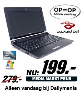 Daily Mania - Packard Bell DOT S NL-305 Black - Notebook