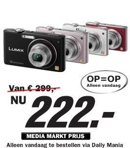 Daily Mania - Panasonic DMC-FX40 - Digitale compactcamera Daily Mania - Panasonic DMC-FX40 - Digitale compactcamera