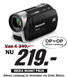 Daily Mania - Panasonic SDR-S26 - Superzoom camcorder Daily Mania - Panasonic SDR-S26 - Superzoom camcorder