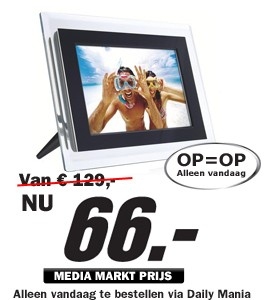 Daily Mania - Philips 7FF2FPAS - Digitale fotolijst Daily Mania - Philips 7FF2FPAS - Digitale fotolijst