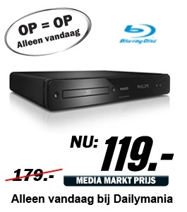 Daily Mania - Philips BDP-3000 - Blu-Ray speler Daily Mania - Philips BDP-3000 - Blu-Ray speler