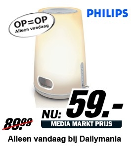 Daily Mania - Philips HF 3465 - Lichtwekker Daily Mania - Philips HF 3465 - Lichtwekker