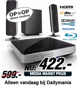 Daily Mania - Philips HTS7200 - Blu-ray 2.1 Home Cinema set