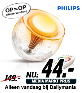 Daily Mania - Philips Living Colors Floral - Sfeerverlichting Daily Mania - Philips Living Colors Floral - Sfeerverlichting