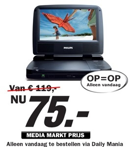 Daily Mania - Philips PET721 - Portable DVD speler