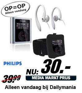 Daily Mania - Philips SA 1924 - MP3 Speler Daily Mania - Philips SA 1924 - MP3 Speler
