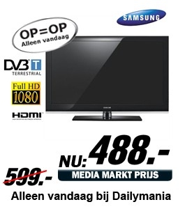 Daily Mania - Samsung 40B530 - Full HD Breedbeeld TV Daily Mania - Samsung 40B530 - Full HD Breedbeeld TV