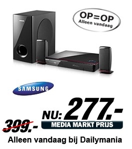 Daily Mania - Samsung HT-BD1220 - 2.1 Blu-ray cinema set