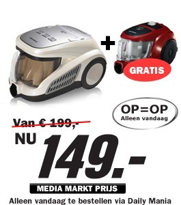 Daily Mania - Samsung SC-918 plus de SC-4580 gratis! - Zakloze stofzuigers Daily Mania - Samsung SC-918 plus de SC-4580 gratis! - Zakloze stofzuigers