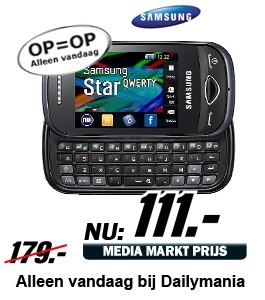 Daily Mania - Samsung Star QWERTY B3410 - Simlockvrij