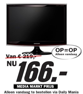 Daily Mania - Samsung SynMaster T 220 - TFT Beeldscherm Daily Mania - Samsung SynMaster T 220 - TFT Beeldscherm