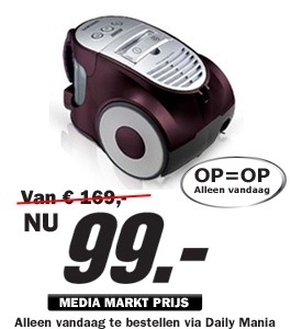 Daily Mania - Samsung VCC8480 Pet Specialist - Zakloze stofzuiger Daily Mania - Samsung VCC8480 Pet Specialist - Zakloze stofzuiger