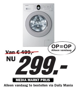 Daily Mania - Samsung WF 8704 ASV - Wasmachine Daily Mania - Samsung WF 8704 ASV - Wasmachine