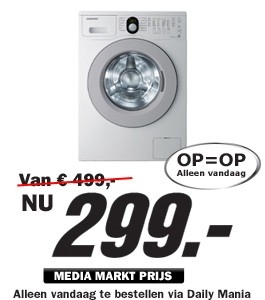 Daily Mania - Samsung WF 8704 ASV - Wasmachine