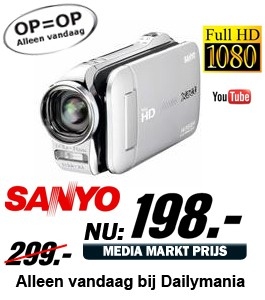 Daily Mania - Sanyo VPC-GH1 - Full HD Camcorder