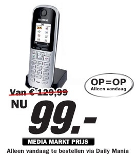 Daily Mania - Siemens S670 - Draadloze Dect Telefoon Daily Mania - Siemens S670 - Draadloze Dect Telefoon