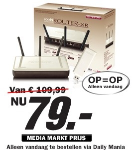 Daily Mania - Sitecom router en dongle - WL 303 en WL 302 XR