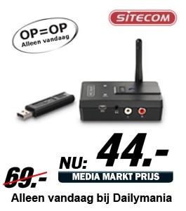Daily Mania - Sitecom WL-060 - Wireless Audio Transmitter Daily Mania - Sitecom WL-060 - Wireless Audio Transmitter