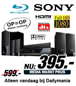 Daily Mania - Sony BDV-E300 - Blu-ray / 5.1 Home cinema