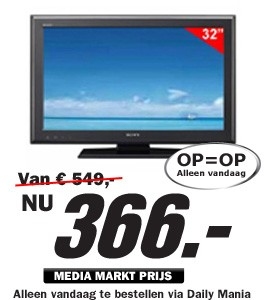 Daily Mania - Sony KDL 32P3500 - LCD-televisie