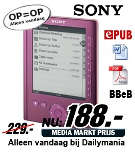 Daily Mania - Sony TRS-300 - E-reader Daily Mania - Sony TRS-300 - E-reader