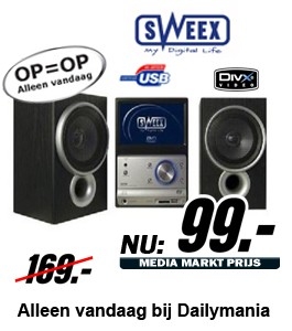 Daily Mania - Sweex MM111 - Micro Hifi set Daily Mania - Sweex MM111 - Micro Hifi set