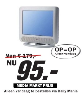 Daily Mania - Techwood 2600 - LCD Televisie Daily Mania - Techwood 2600 - LCD Televisie