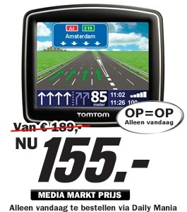 Daily Mania - Tomtom Onev5EU 42 landen - Navigatiesysteem Daily Mania - Tomtom Onev5EU 42 landen - Navigatiesysteem