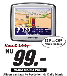 Daily Mania - TomTom V4 Europa - Navigatie Systeem Daily Mania - TomTom V4 Europa - Navigatie Systeem