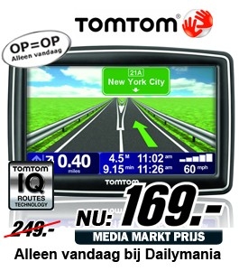 Daily Mania - TomTom XXL IQ Routes - Navigatiesysteem