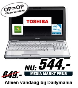 Daily Mania - Toshiba L500-1ZR - Notebook Daily Mania - Toshiba L500-1ZR - Notebook