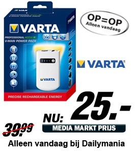 Daily Mania - Varta V Man - Externe accu