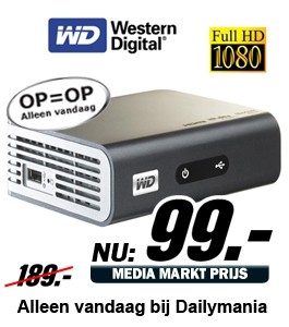Daily Mania - Western Digital WDBAAP0000NBK - WD TV live media player