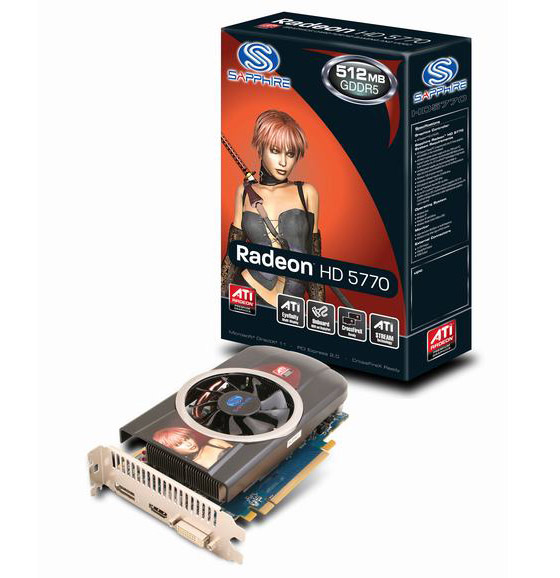 Day Breaker - Sapphire Radeon HD5770 - 512MB Day Breaker - Sapphire Radeon HD5770 - 512MB