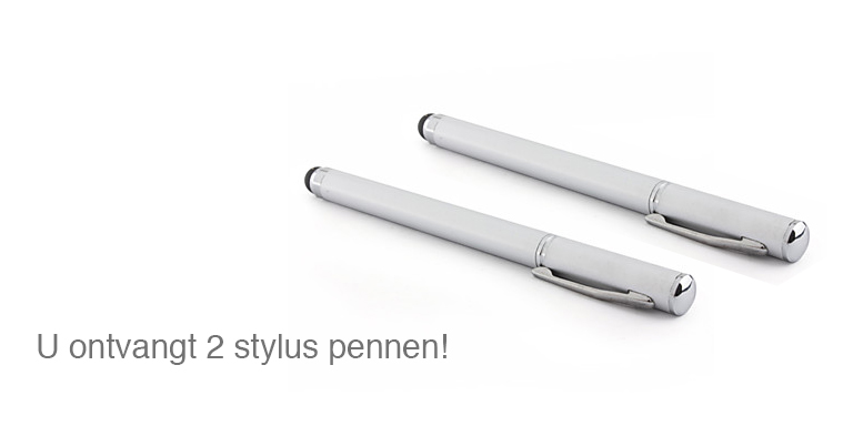 Day Dealers - 2 in 1 Stylus: Stylus + balpen, U ontvangt 2 Pennen!