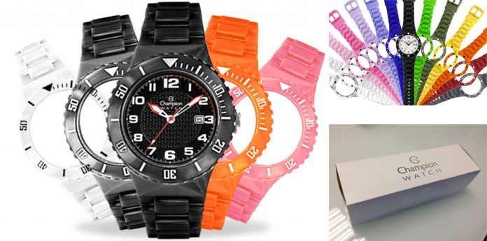 Day Dealers - Champion Watch Set van 5 kleuren! Day Dealers - Champion Watch Set van 5 kleuren!