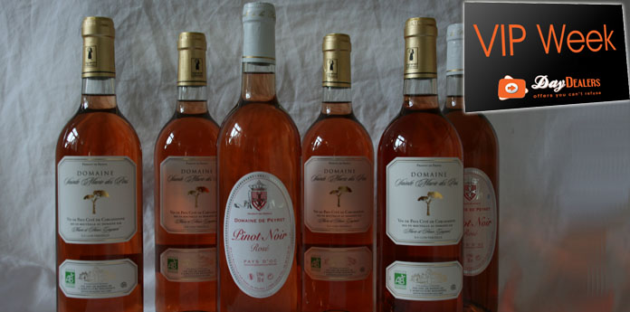 Day Dealers - Combi wijnpakket van Rosé Pinot Noir en Rosé Sainte Marie des Pins