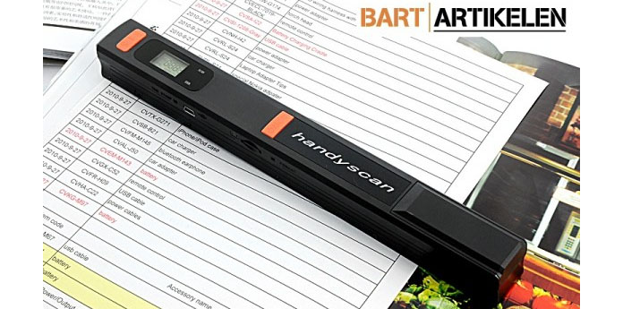 Day Dealers - Draadloze handheld scanner Day Dealers - Draadloze handheld scanner