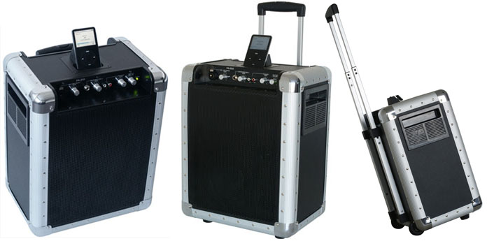 Day Dealers - Draagbaar audio-systeem voor iPod® Day Dealers - Draagbaar audio-systeem voor iPod®