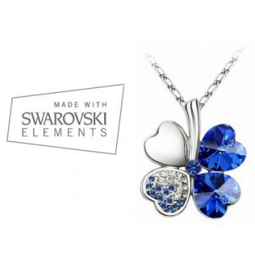 Day Dealers - GRATIS: Swarovski klavertje vier ketting