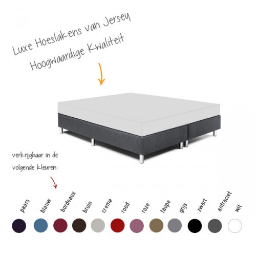 Day Dealers - Hoeslaken Jersey Luxe Kwaliteit Day Dealers - Hoeslaken Jersey Luxe Kwaliteit