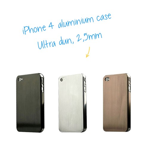 Day Dealers - iphone 4/4S Aluminium case - Ultra dun Day Dealers - iphone 4/4S Aluminium case - Ultra dun