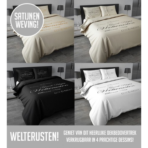Day Dealers - Luxe dekbedovertrek in 4 dessins + Kussen sloop! Day Dealers - Luxe dekbedovertrek in 4 dessins + Kussen sloop!