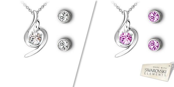 Day Dealers - SUPER DEAL: Swarovski Elements Collier + Oorbellen Day Dealers - SUPER DEAL: Swarovski Elements Collier + Oorbellen