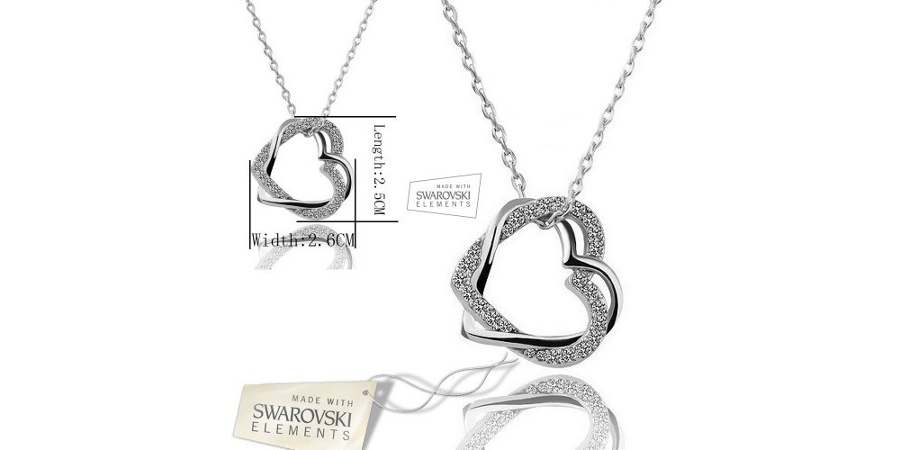 Day Dealers - SUPER DEAL: Swarovski Elements Design Hart Collier