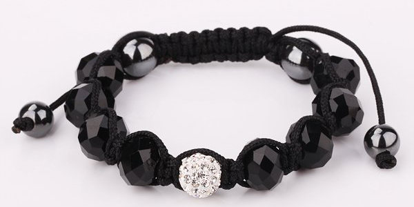 Day Dealers - SUPER DEAL: Swarovski Elements Shamballa armband Day Dealers - SUPER DEAL: Swarovski Elements Shamballa armband