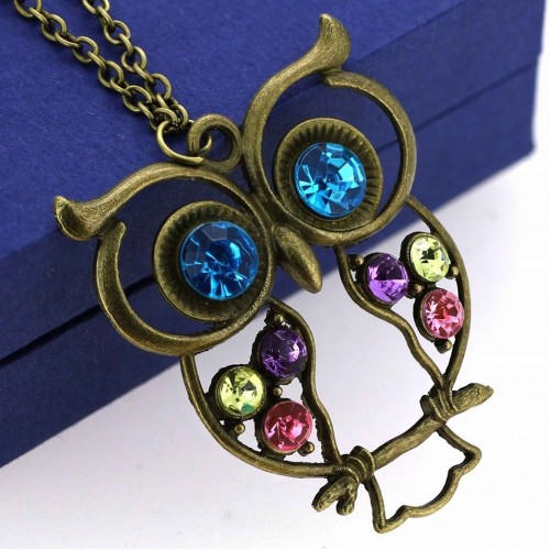Day Dealers - Super hippe uilen ketting + geschenkdoos Day Dealers - Super hippe uilen ketting + geschenkdoos