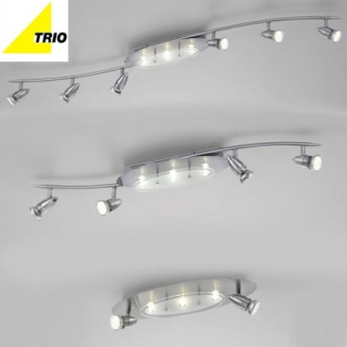 Day Dealers - Trio 5, 7 of 9 LED spots plafondlamp (Incl. LED Lampjes)